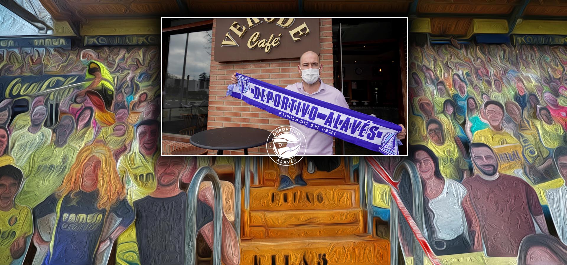 Jito, un trotamundos del fútbol agobiado con su bar en Vitoria por culpa de la COVID-19