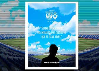 El Leganés tributa su particular homenaje a Quique San Francisco