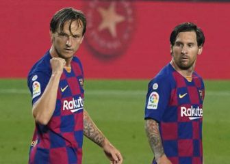Rakitic a Messi: 