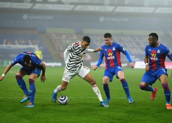 El United no pasa del empate a cero ante el Crystal Palace