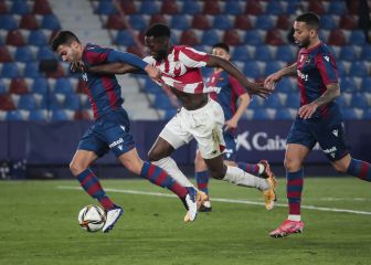 Aprobados y suspensos del Athletic: Raúl García y Williams, incisivos; Berenguer, letal