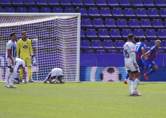 El Real Valladolid perdió ya siete puntos en los últimos 10 minutos