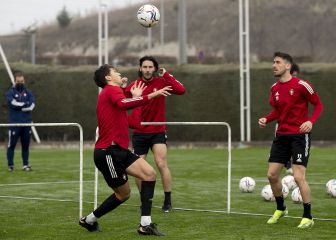 Continúa la preparación de los navarros para recibir al Barça