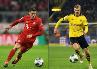 Haaland le echa un pulso a Lewandowski en el 'klassiker'