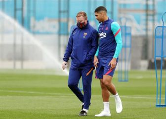 Araújo no sale a entrenar y no estará ante el Osasuna
