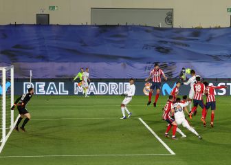 El juego aéreo del Real Madrid trae de cabeza al Atlético