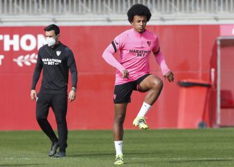 El Sevilla viaja a Elche sin Aleix Vidal, Koundé ni el meta Bono