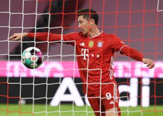 Un hat-trick de Lewandowski anula el doblete de Haaland