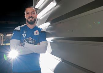 Héctor: “No me arrepiento de venir al Deportivo, creo que he encontrado mi sitio”