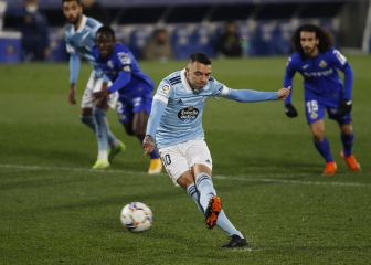 Iago Aspas amenaza la remontada