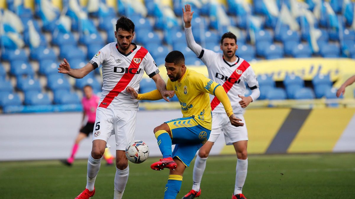 Las Palmas 1 Rayo Vallecano 1 resumen, goles y resultado Las Palmas 1 Rayo Vallecano 1 resumen, goles y resultado