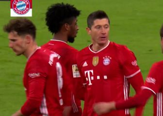 Anotó dos, pero Lewandowski hizo tres: la cara de Haaland tras la actuación del polaco