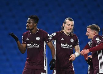 El Leicester remonta para recuperar la segunda plaza