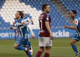 Keko y Alex Bergantiños dan vida al Deportivo