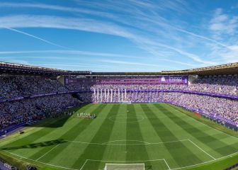 Un año sin público en Zorrilla