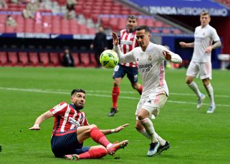 El fair play de Lucas Vázquez tras el derbi: 