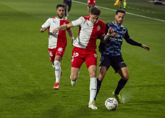 Sadiq desactiva al Girona y lleva al Almería al ascenso directo