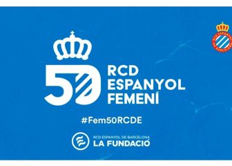 El Espanyol conmemora los 50 años de su fútbol femenino