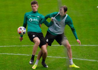 Matic y Gerson se alistan para el agónico partido de Irún