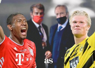Laporta and Florentino Pérez set to battle for Alaba and Haaland