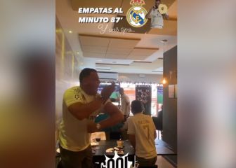 La locura del derbi madrileño tomó también Uruguay: así se cantó el empate de Benzema