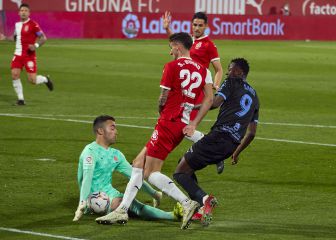 Sin la portería a cero, el Girona sólo gana el 17% de sus partidos