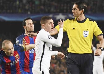 Qué fue de Aytekin, el árbrito señalado tras el 6-1 del Barcelona al PSG
