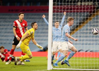 El City golea al Southampton y es más líder en la Premier