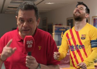 Roncero se relamía con Messi fallando en el momento clave con su speech más irónico