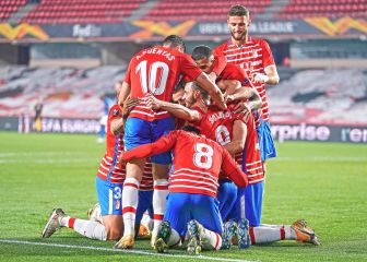 La victoria del Granada sobre el Molde en imágenes