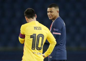 Mbappé publica una foto con Messi y las redes arden