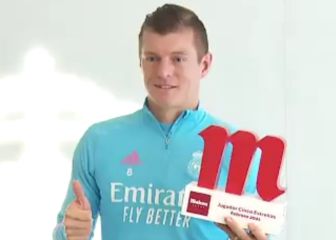 Kroos, mejor jugador de febrero: 