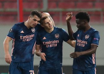 Odegaard sonríe en Europa