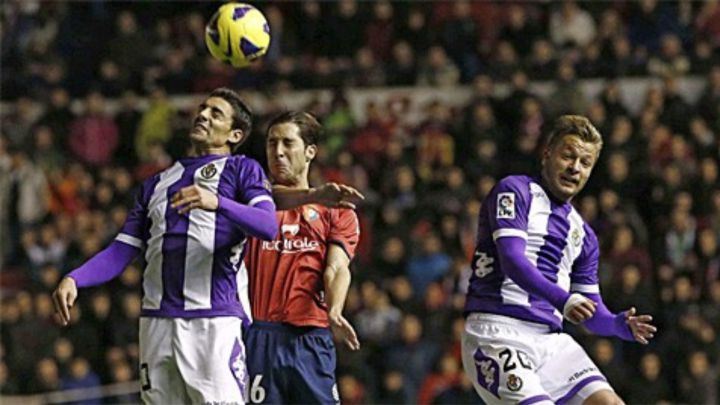 El Real Valladolid no ha perdido en Pamplona en sus ltimas ocho visitas en Primera