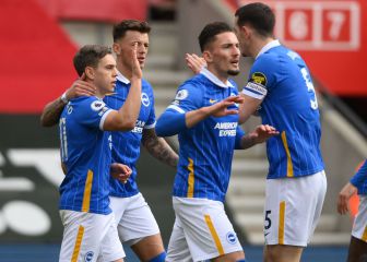 Trossard decide el triunfo del Brighton ante el Southampton