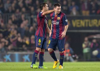 Messi iguala a Xavi como el jugador con más partidos de la historia del Barcelona