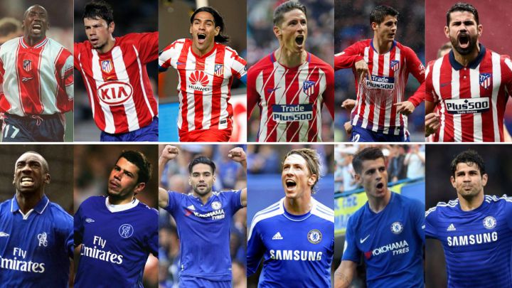 Chelsea-Atlético: una historia de delanteros compartidos