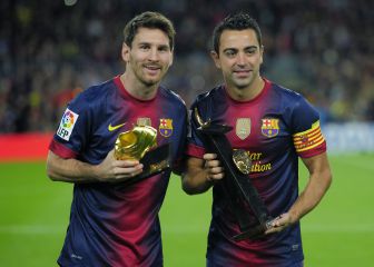 Messi 'liquida' a Xavi
