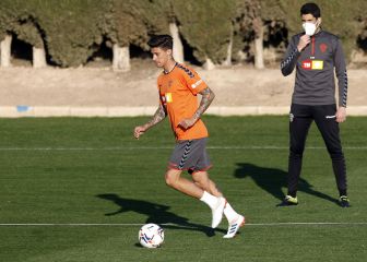 El Elche vuelve al trabajo sin Barragán, pero con Rigoni y Piatti