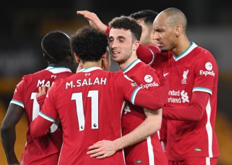 Diogo Jota le da una nueva victoria al Liverpool