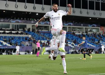 Real Madrid-Atalanta en imágenes