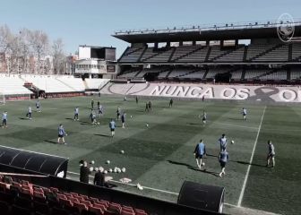 El Atalanta se prepara contra el Madrid en Vallecas