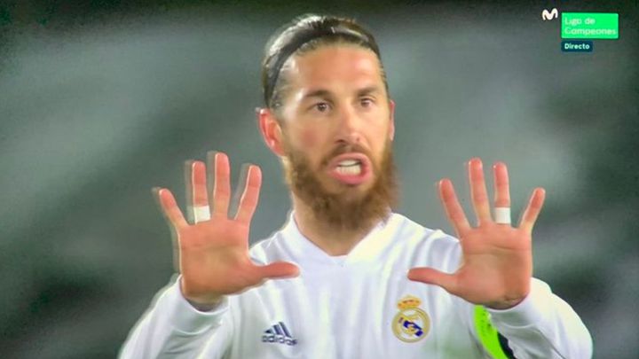 Ramos pide 10 minutos más a Zidane y este no se los concede