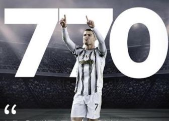 Cristiano rectifica y presume de récord con los colores de la Juve