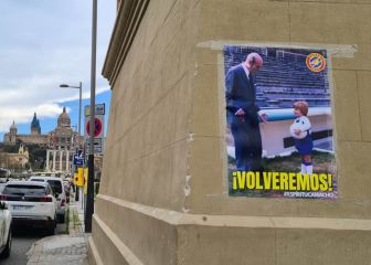 Barcelona aparece empapelada al grito de 