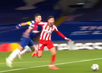 Tiene a los atléticos indignados: el posible penalti a Carrasco con 0-0