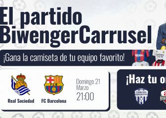 ¡Gana la camiseta de tu equipo con Carrusel y Biwenger!