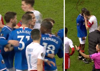 Acusación de racismo en el Rangers-Slavia que acabó en lío