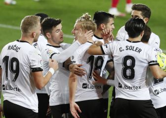 El Valencia no gana cuatro duelos seguidos en casa desde 2018