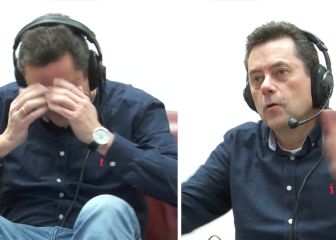 Tomás Roncero se entera que el Real Madrid evita al Bayern en el sorteo de Champions